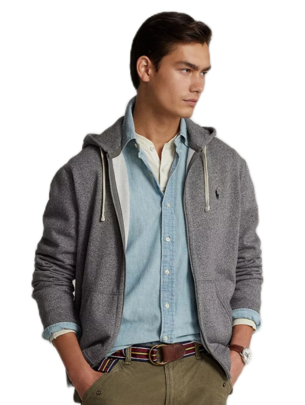 Polo Ralph Lauren Ash Heather Grey Hoodie